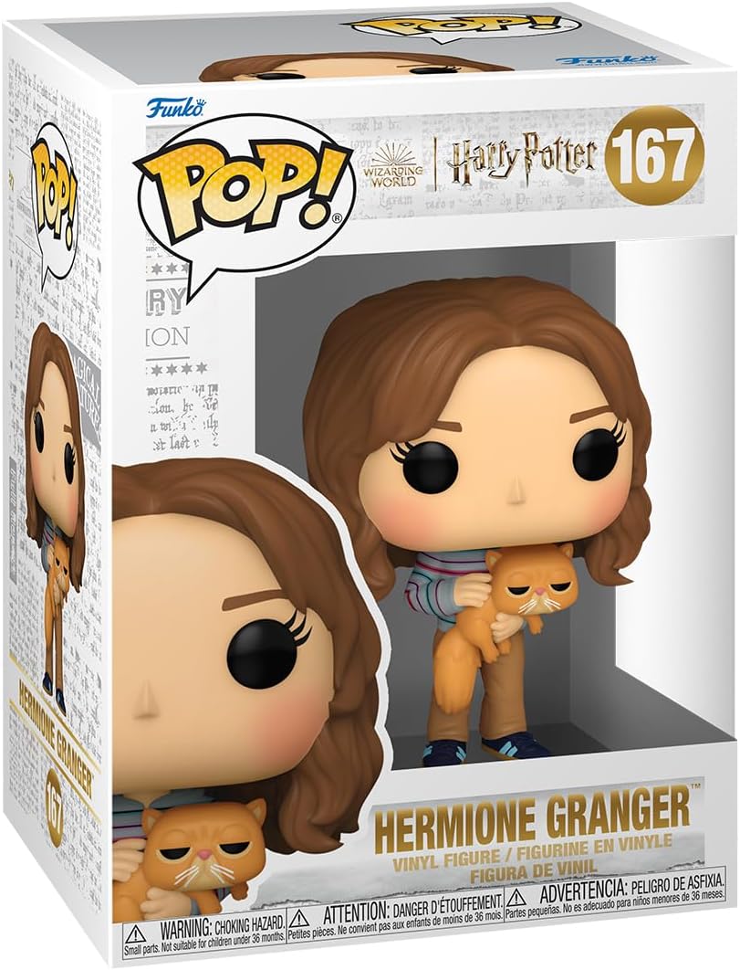 ¡Funko Pop! & Buddy: Harry Potter Prisionero de Azkaban – Hermione Granger con Crookshanks  #167