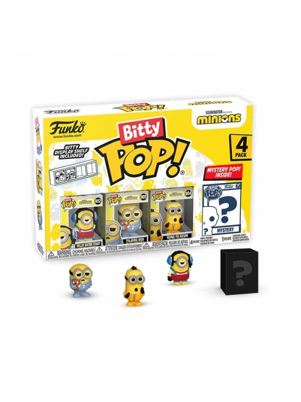 Funko Bitty POP Roller Skating Stuart 4PK – Minions