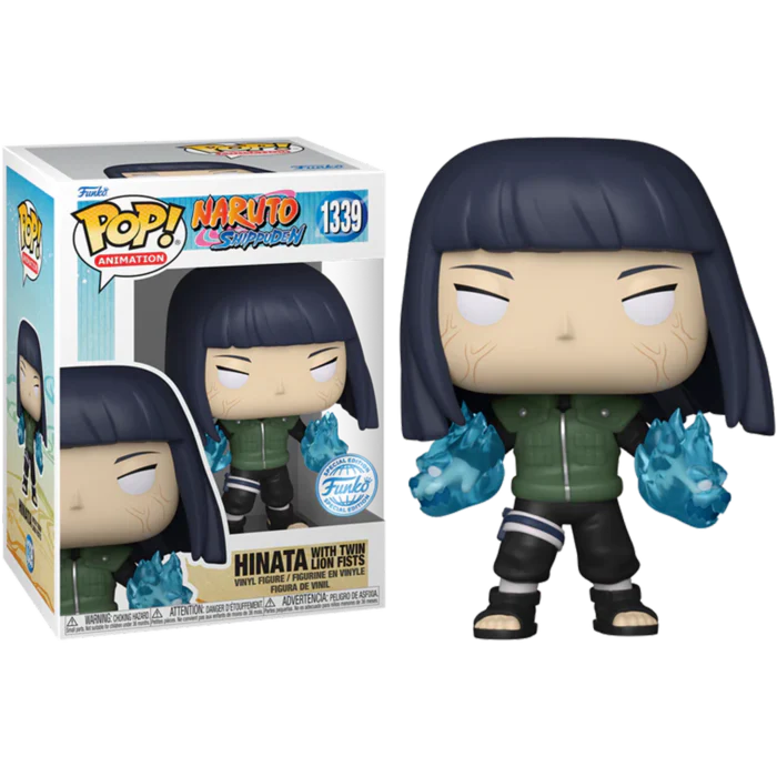 Funko Pop! Naruto Shippuden – Hinata Hyuga with twin lion fists – EXCLUSIVO #1339