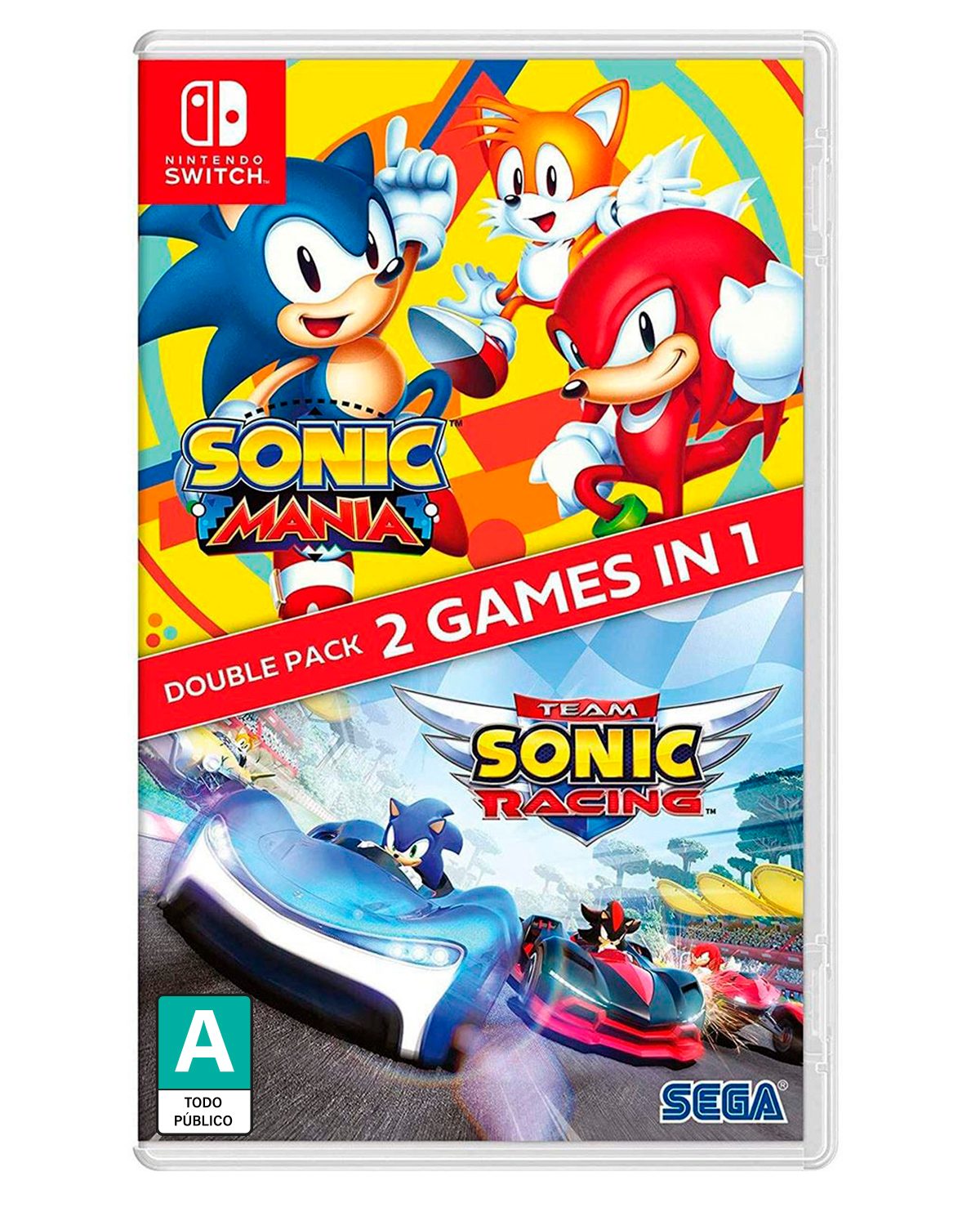 Sonic Mania + Team Sonic Racing : Double Pack