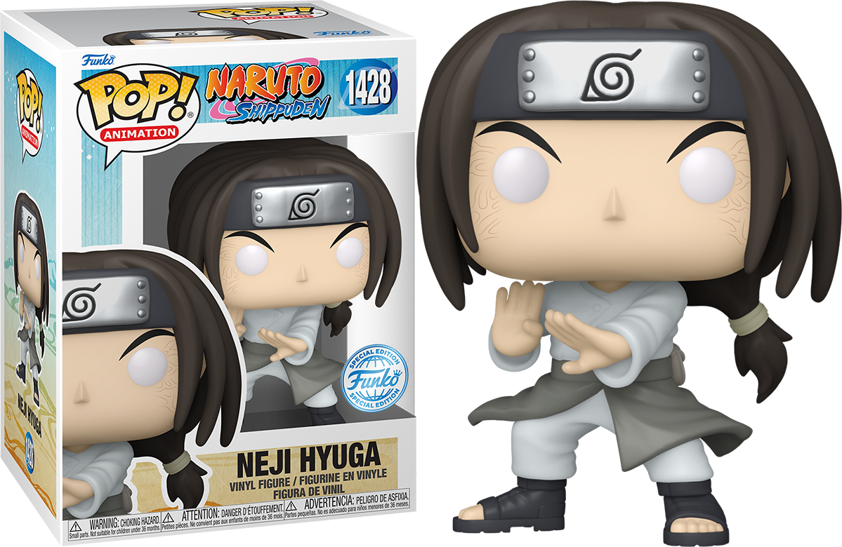 Funko Pop! Anime: Naruto Shippuden – Neji Hyuga #1428 EXCLUSIVO