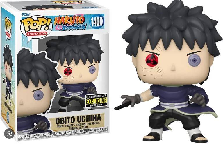 Funko Pop! Anime: Naruto Shippuden – Obito Uchiha #1400 EXCLUSIVO