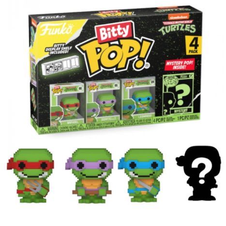 BITTY POP Tortugas Ninja 8-Bit