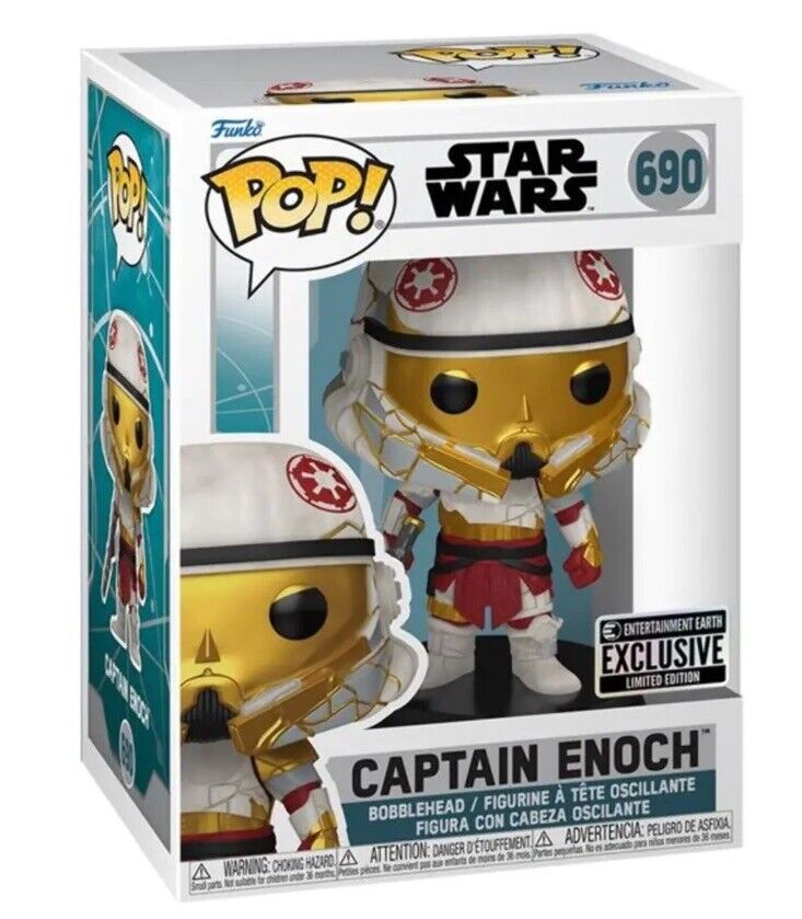 Funko Pop! Star Wars: Ahsoka – Captain Enoch #690 EXCLUSIVO