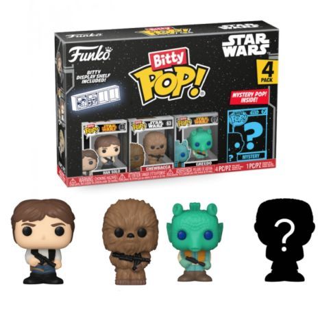 BITTY POP Han Solo – 4 Figuras Star Wars