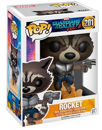 FIGURA POP GUARDIANS OF THE GALAXY VOL 2 ROCKET #201