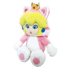 Peluche Mario Bros Princesa Peach Gato