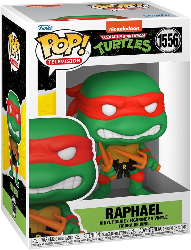 Funko Pop! Television:  Teenage Mutant Ninja Turtles – Raphael #1556