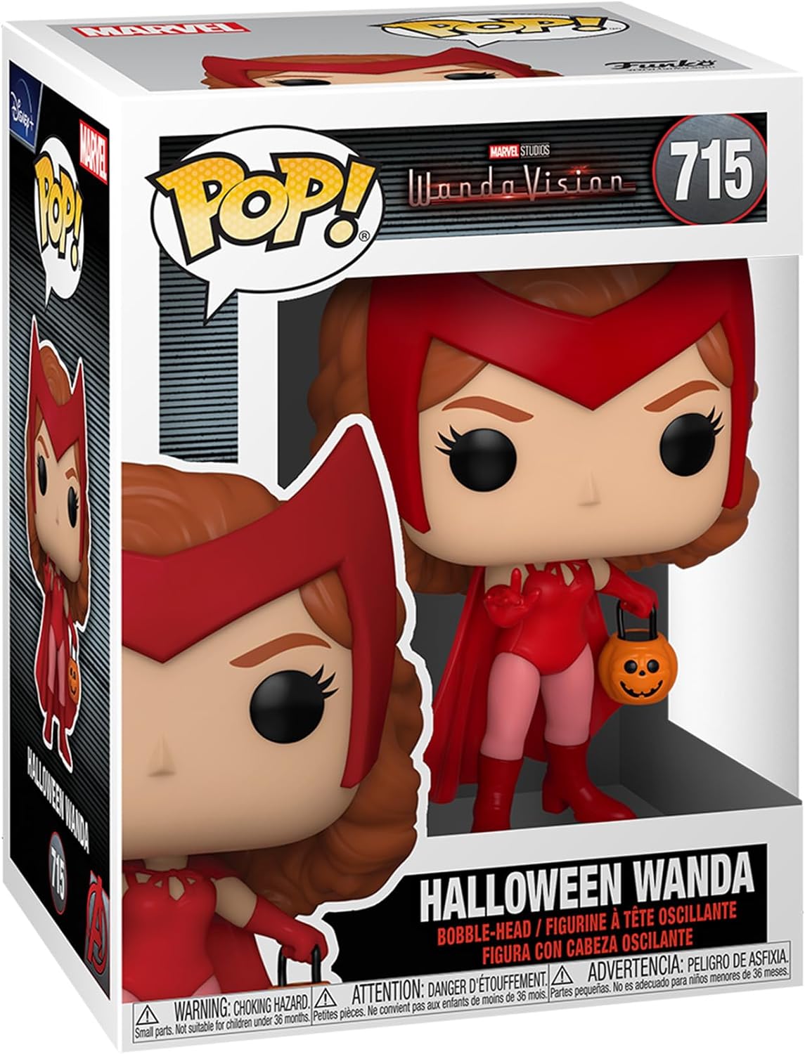 Funko Pop! Marvel: WandaVision – Scarlet Witch – Halloween Wanda Maximoff #715