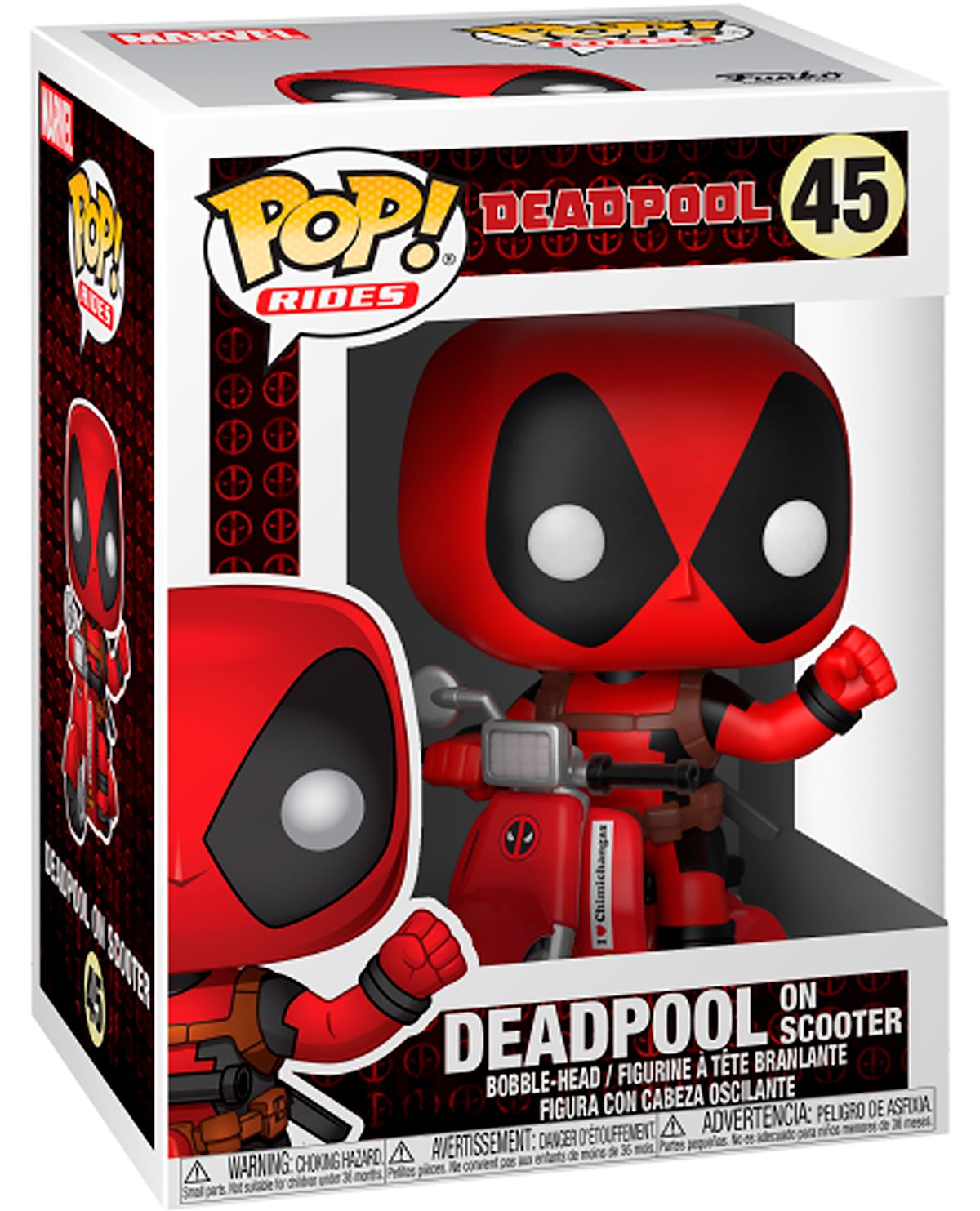 FunkoPop!! Rides Deadpool & Scoote #48