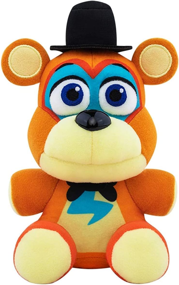 Peluche Funko: Five Nights at Freddy’s, Security Breach – Glamrock Freddy, multicolor, 6 pulgadas