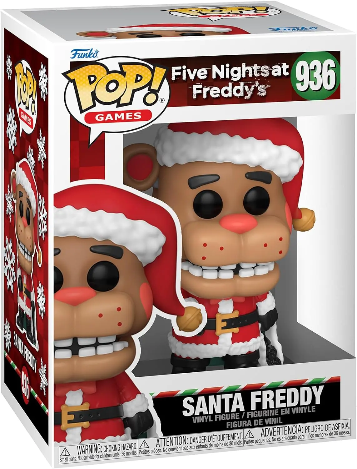 Funko Pop!! Games Five Nights at Freddy’s Santa Freddy #936