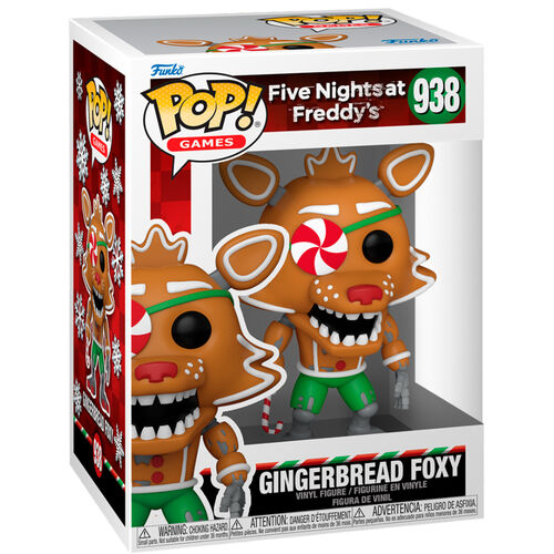 Figura POP!! Five Nights at Freddys Holiday Gingerbread Foxy #938