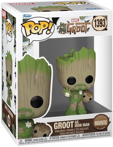 FUNKO POP Groot como Iron Man #1393