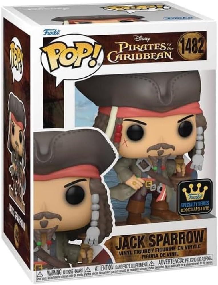 Funko POP! Movies: Pirates of the Caribbean- Jack Sparrow #1482