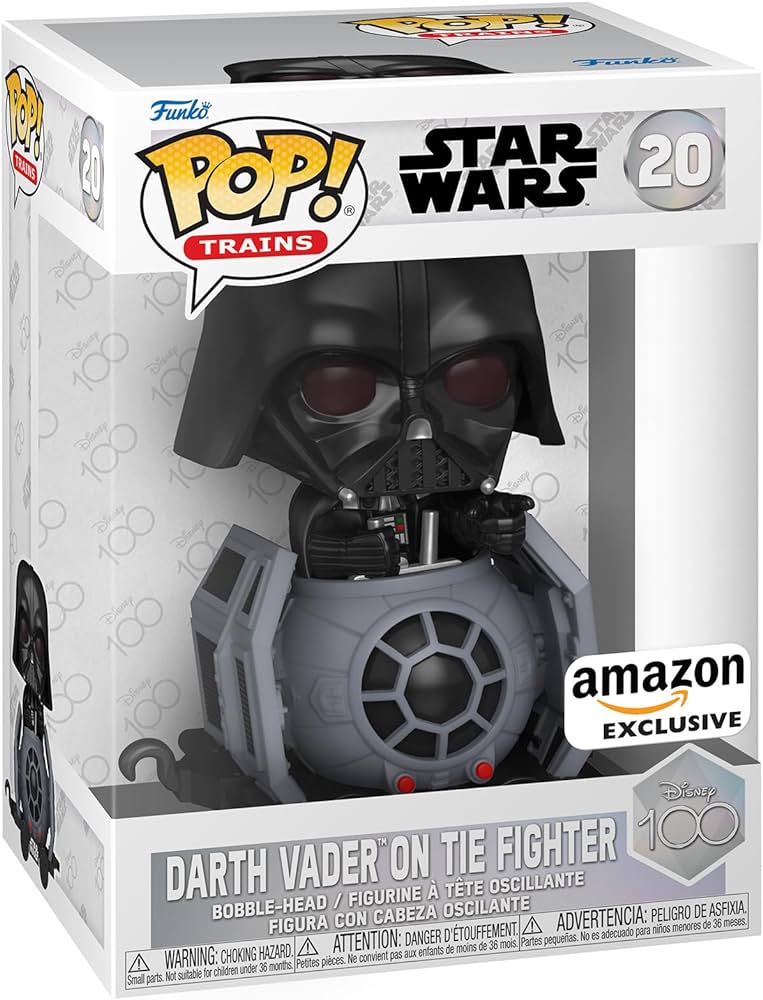 Funko Pop! Tren: Disney 100, Vader en Tie Fighter, exclusivo de Amazon #20