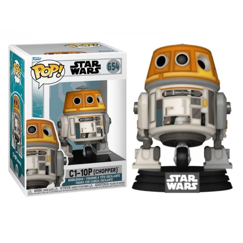 FUNKO POP! Star Wars: Ahsoka – C1-10P (Chopper) #654