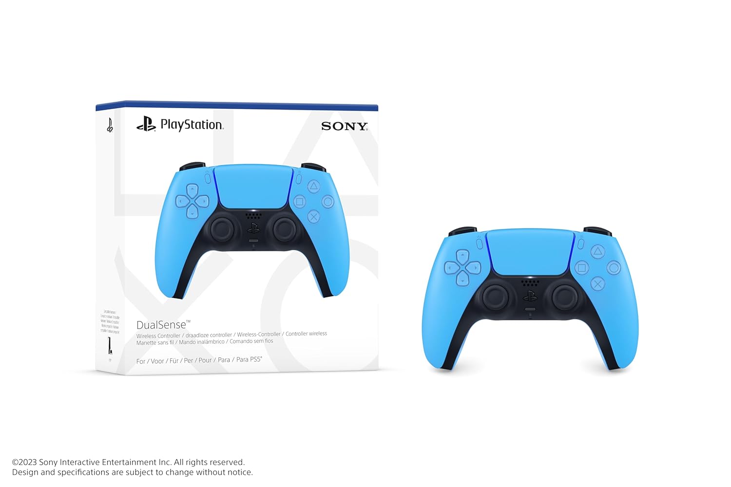 PlayStation DualSense®Control Inalambrico – Starlight Blue