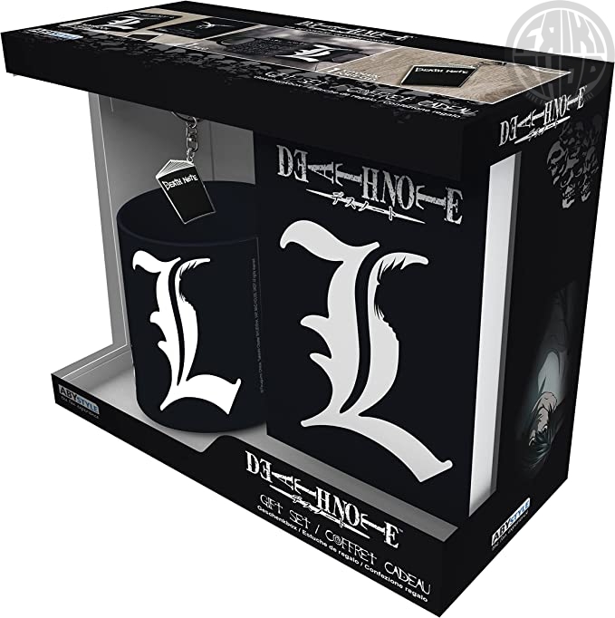 Death Note – Set de Regalo – Incluye Taza, Cuaderno y Llavero