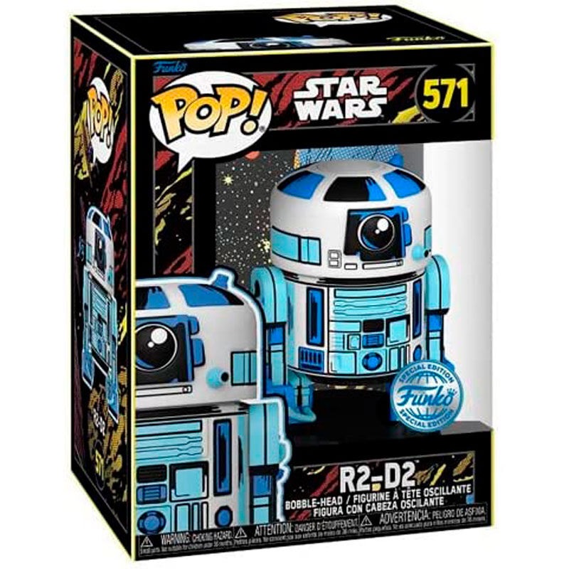 Funko Pop!! R2-D2 571 – Star Wars Retro Edición Especial #571