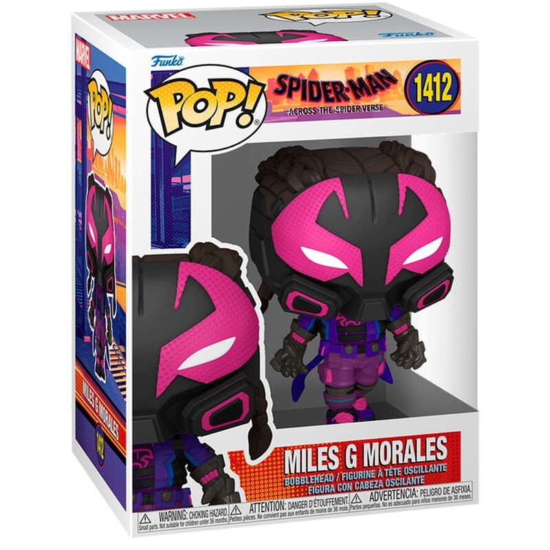 Funko Pop: Marvel – Miles G Morales #1412