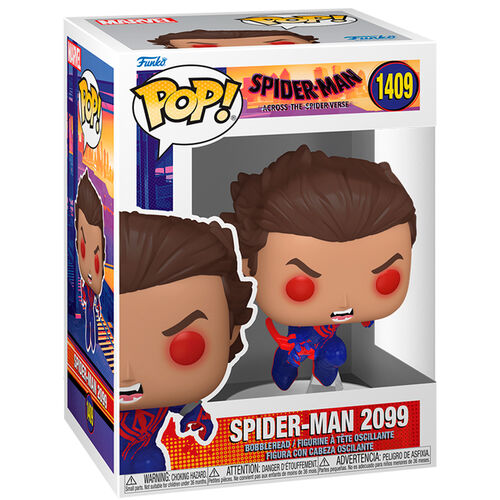 Funko Pop Spider Man (unmasked) 2099 #1409 Across The Spider