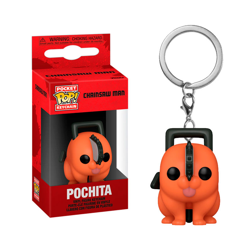 Llavero Funko Pocket Pop Pochita Chainsaw Man