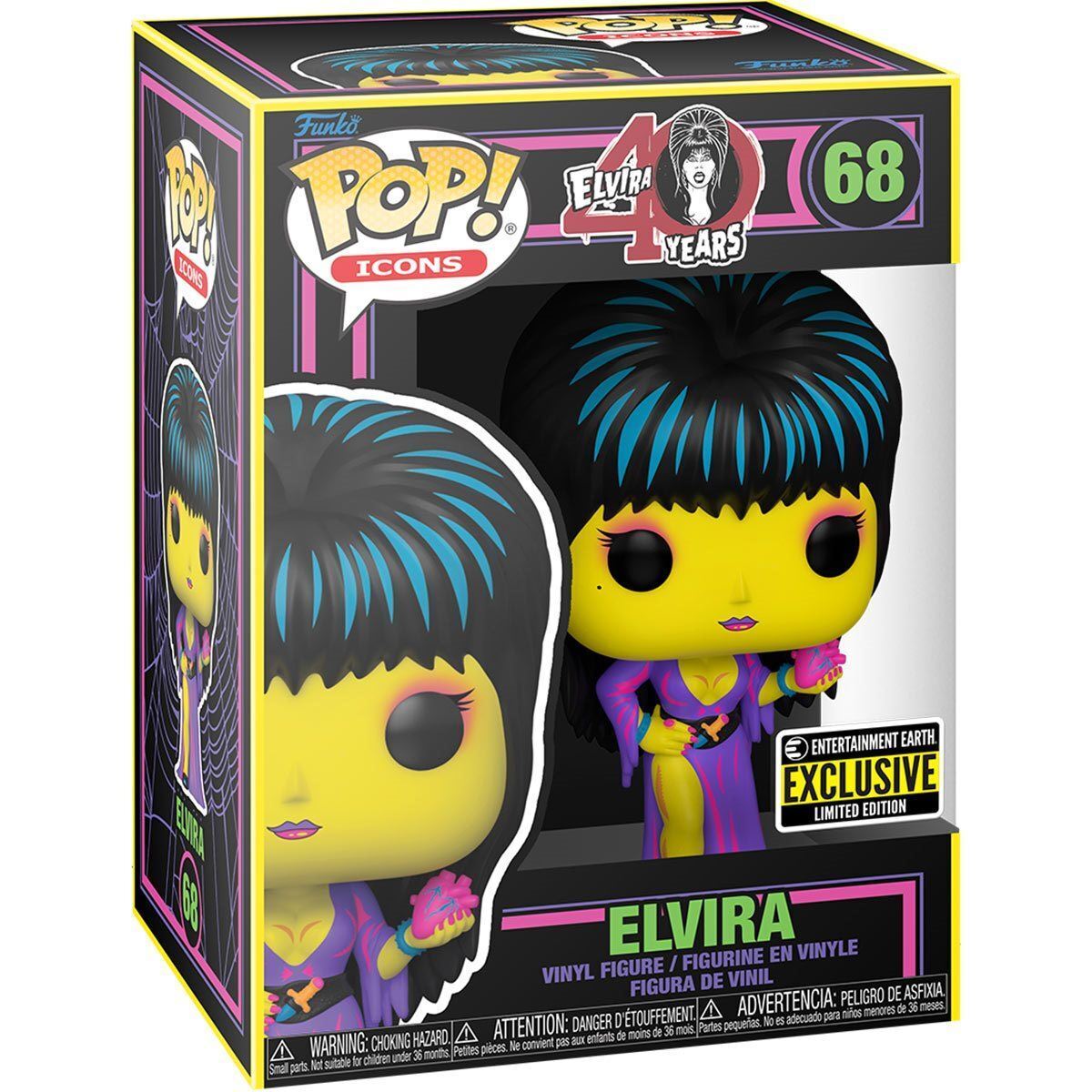 Funko Pop!! Elvira Black Light  – #68