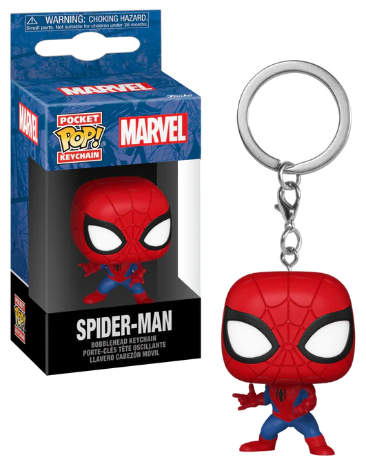 Funko Pop! Llavero: Marvel Spider-Man