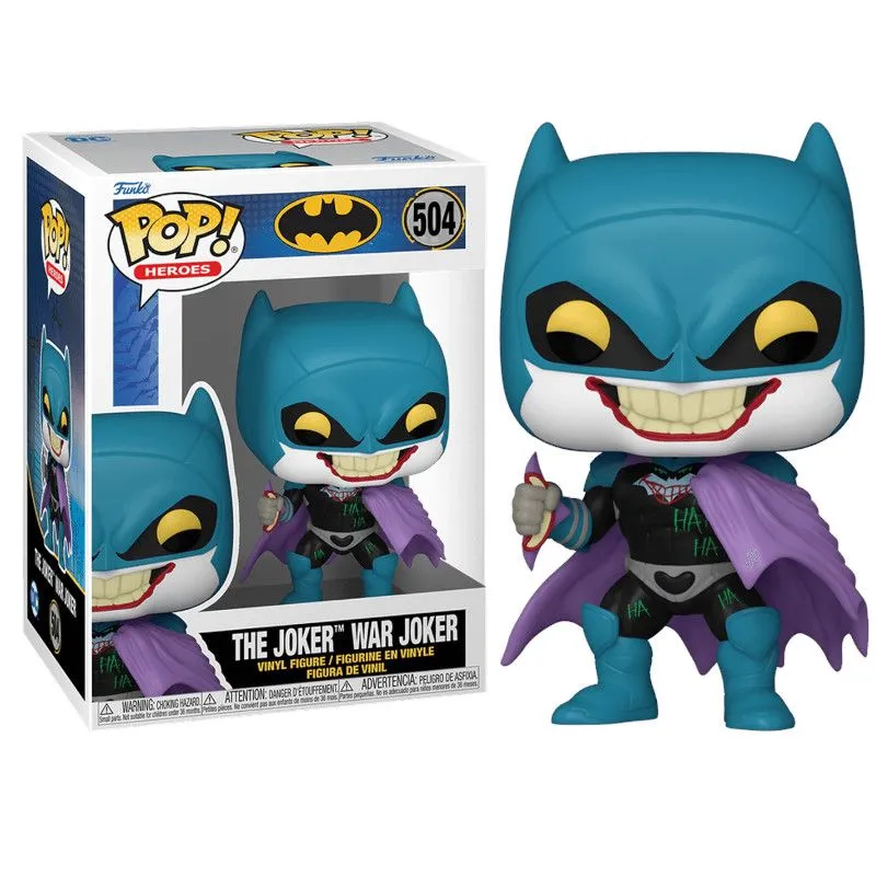 Funko Pop! Heroes: Batman War Zone – El Joker War Joker #504