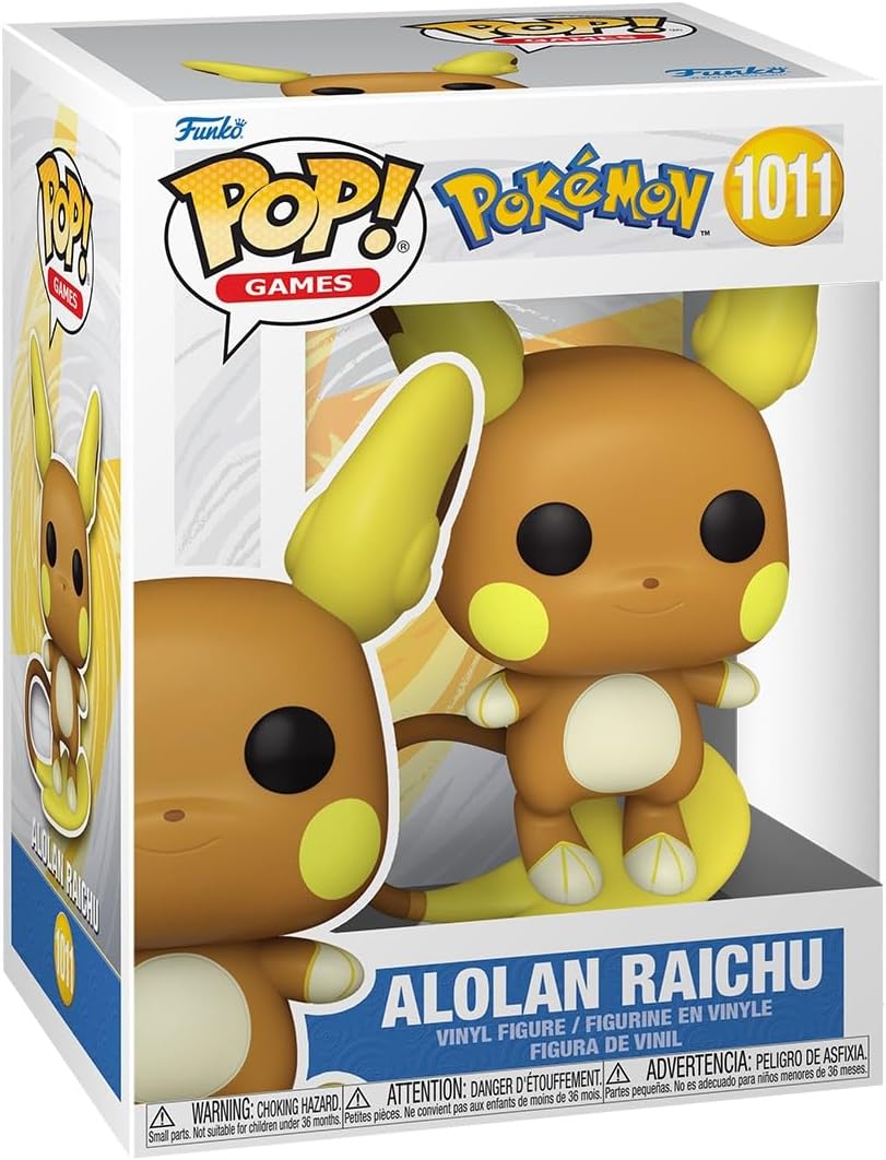 Funko Pop! Games: Pokemon – Raichu (Alolan) #1011