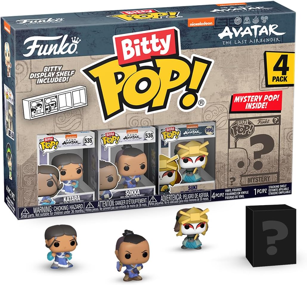 Funko Bitty Pop! 4 Mini Figuras – Avatar