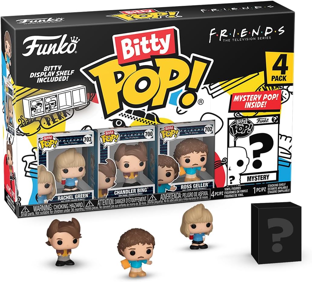 Funko Bitty Pop! 4 Mini Figuras – Friends