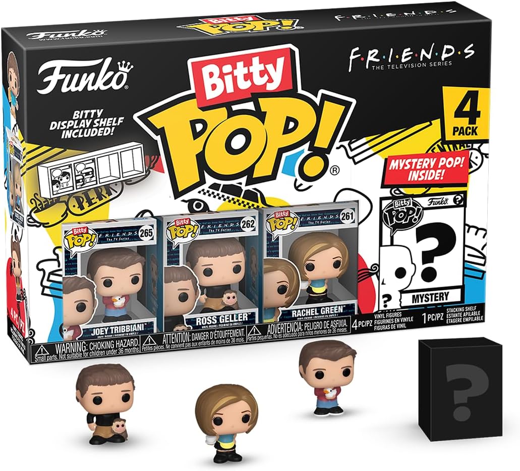 Funko Bitty Pop! 4 Mini Figuras – Friends