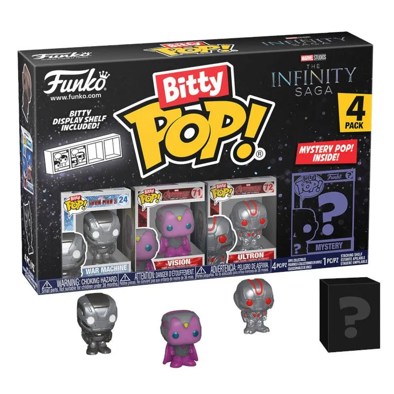 Funko Bitty Pop! 4 Mini Figuras – Infinity Saga