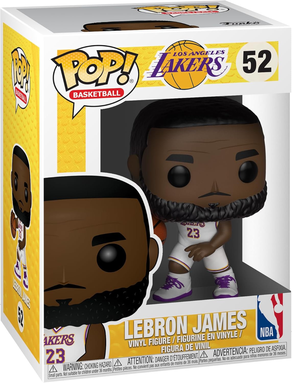 FUNKO POP! NBA: Lakers – Lebron James  #52