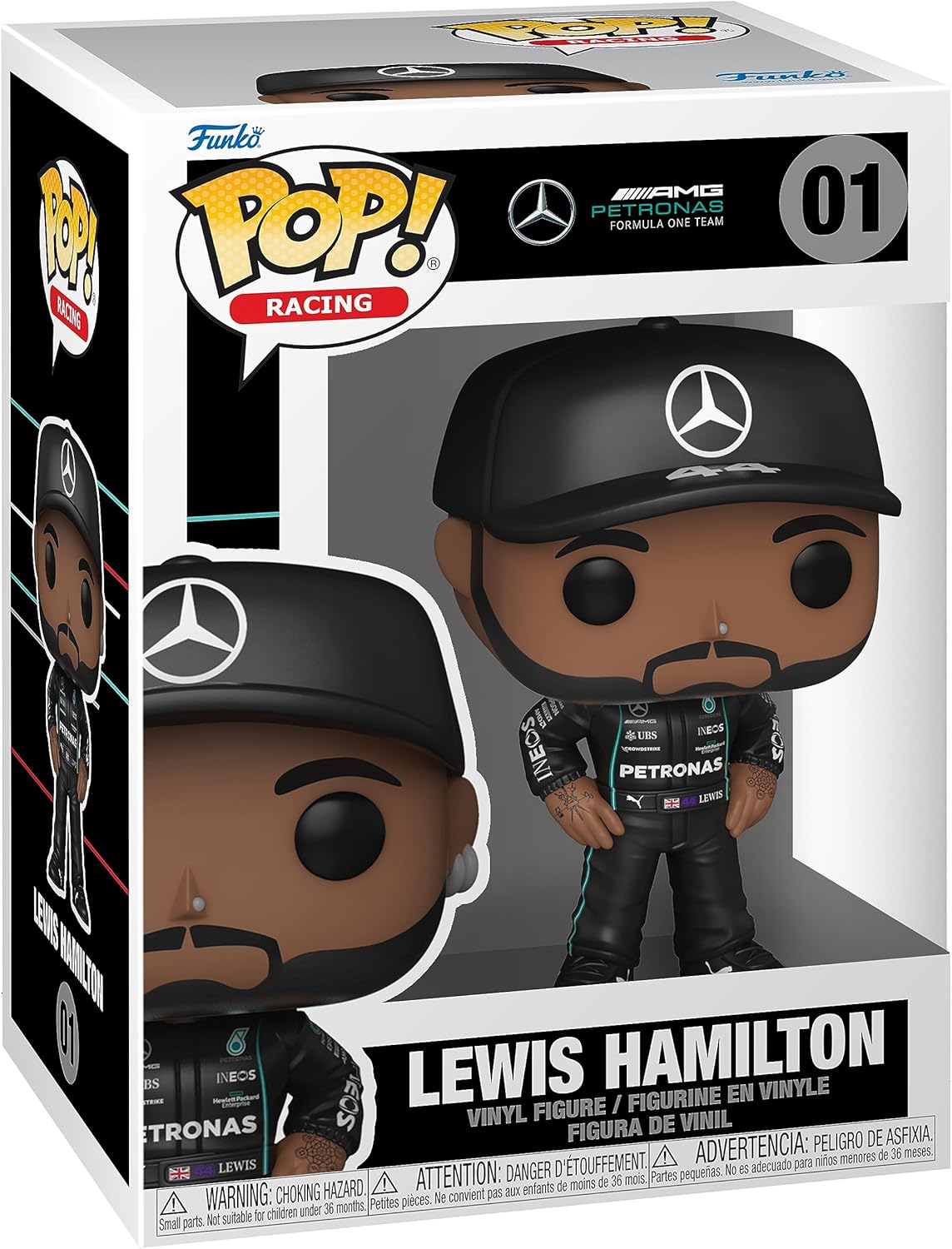 Funko Pop! Vinyl: Formula One – Lewis Hamilton – Mercedes-Benz  #01