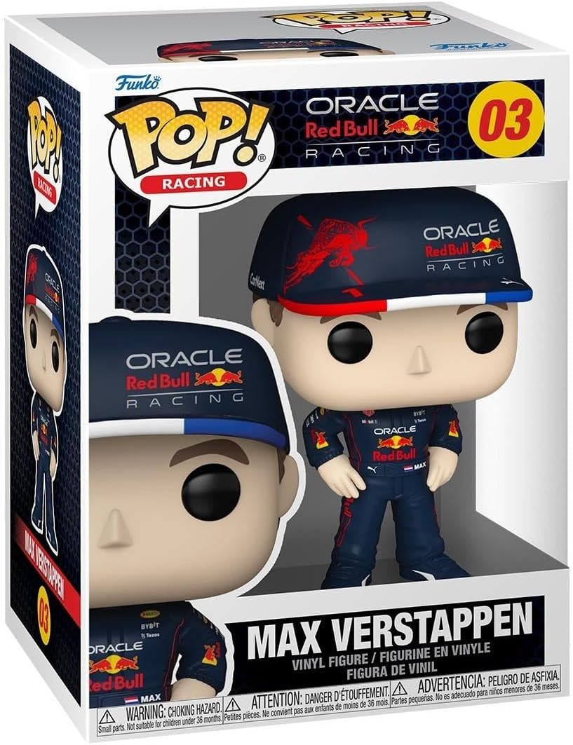 Funko Pop! Vinyl: Formula 1- MAX Verstappen – Red Bull F1 #03