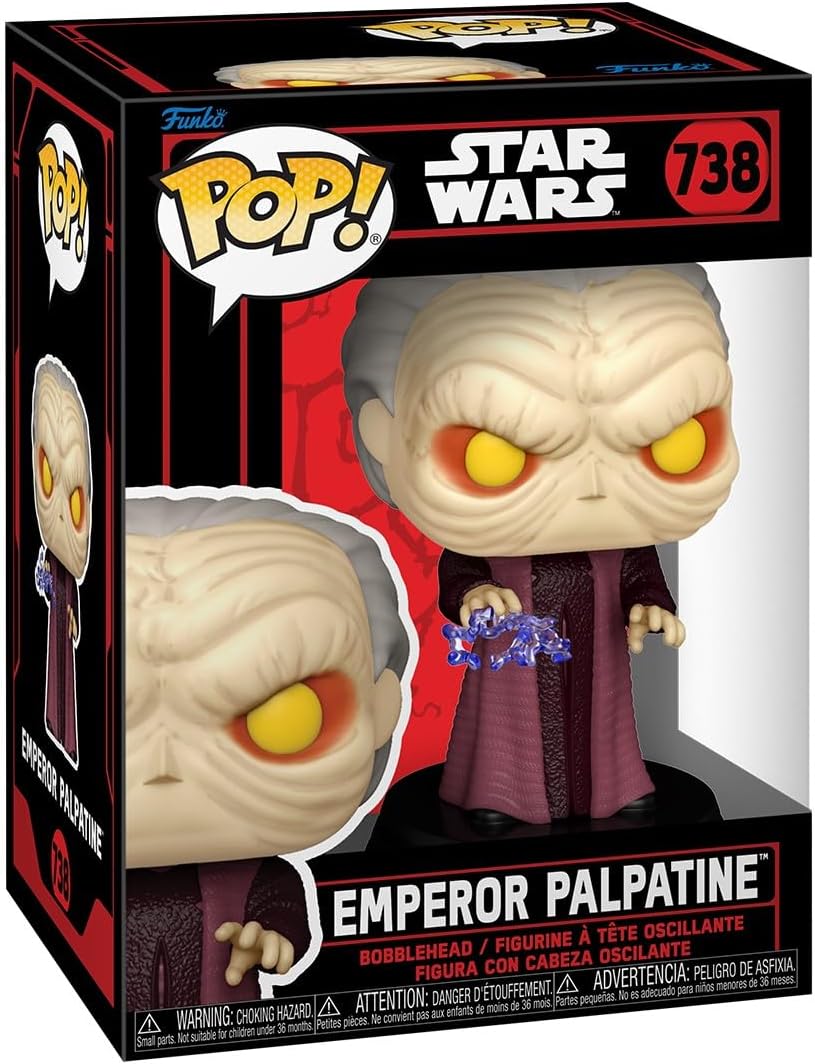 Funko Pop! Star Wars: Star Wars Darkside – Emperor Palpatine #738