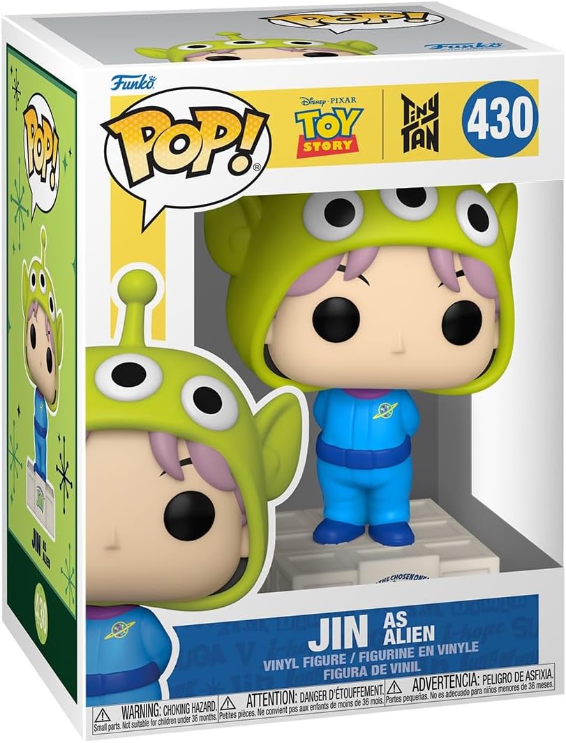 Funko Pop! Rocks: Toy Story x Tiny TAN – Jin como Alien #430