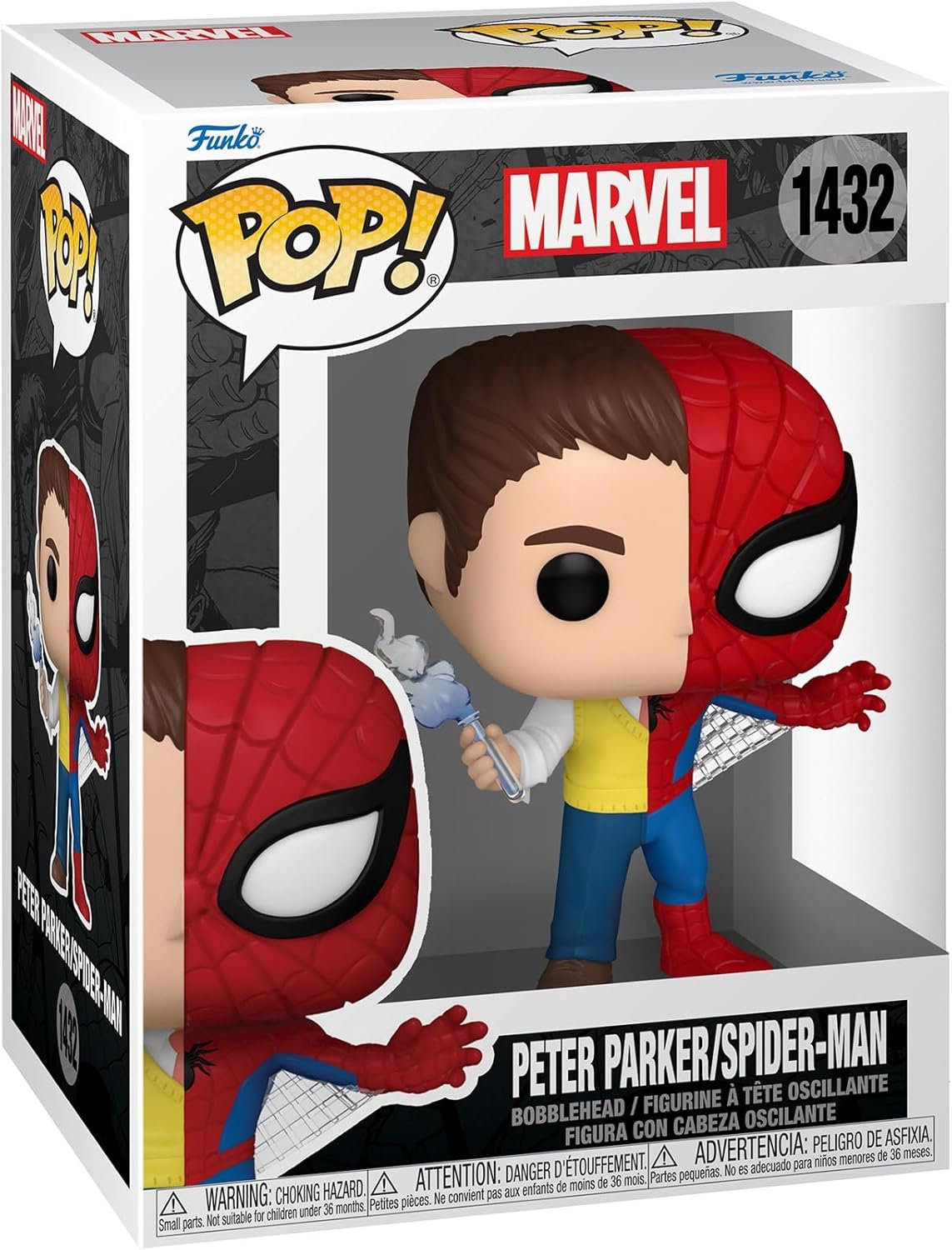 Funko Pop! Marvel: Split – Peter Parker/Spider-Man #1432